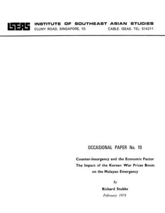 Counter-Insurgency and the Economic Factor
