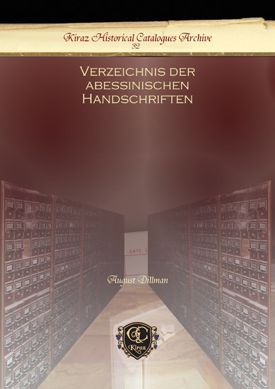 Verzeichnis der abessinischen Handschriften main product photo