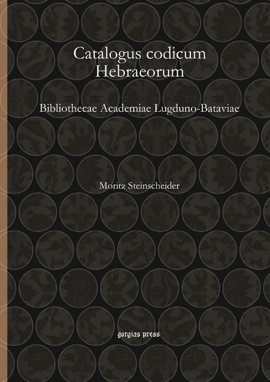 Catalogus codicum Hebraeorum main product photo