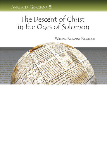 The Descent of Christ in the Odes of Solomon main product photo