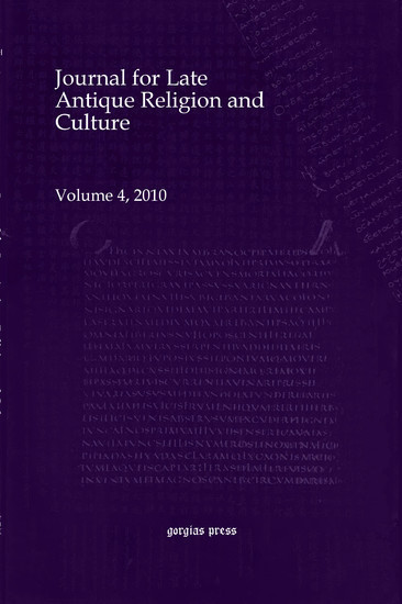 Journal for Late Antique Religion and Culture main product photo