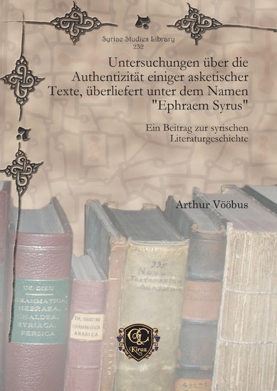Untersuchungen über die Authentizität einiger asketischer Texte, überliefert unter dem Namen 'Ephraem Syrus' main product photo