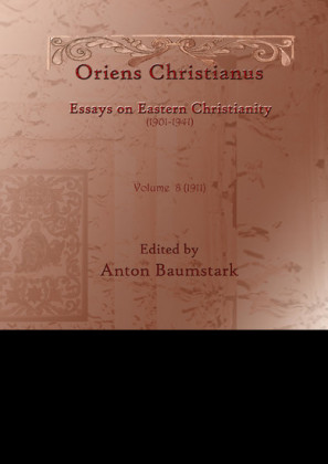 Oriens Christianus (1901-1941)