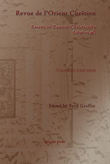 Revue de l'Orient Chrétien (1896-1946) main product photo