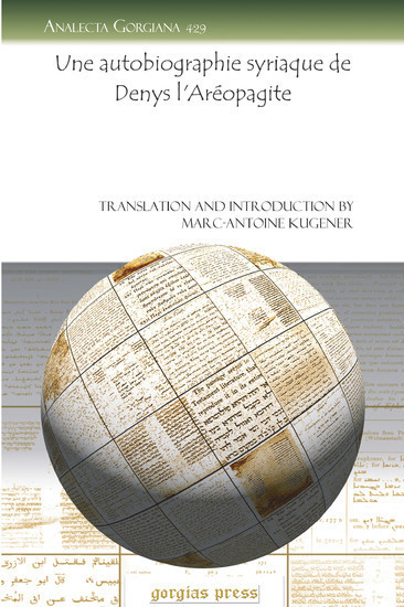 Une autobiographie syriaque de Denys l'Aréopagite main product photo