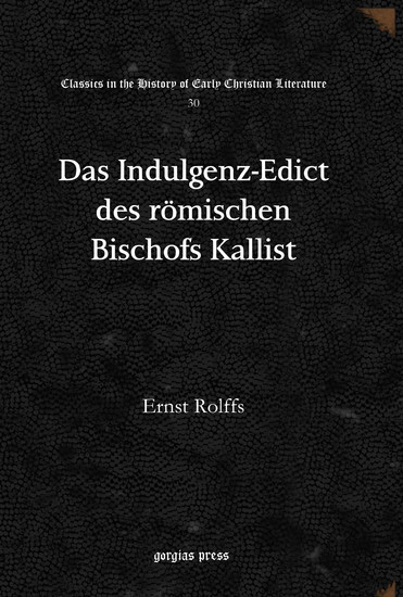 Das Indulgenz-Edict des römischen Bischofs Kallist main product photo