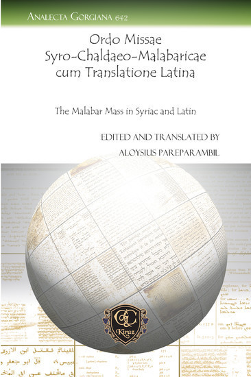 Ordo Missae Syro-Chaldaeo-Malabaricae cum Translatione Latina main product photo