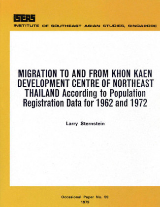 Migration to and from Khon Kaen Development Centre of Northeast Thailand