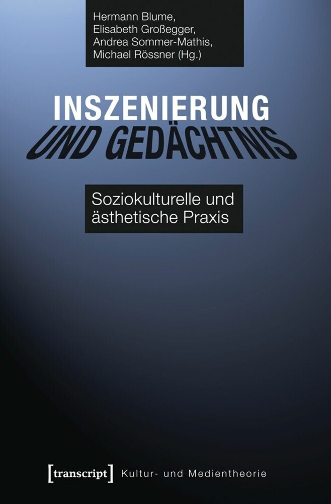 Inszenierung und Gedächtnis main product photo