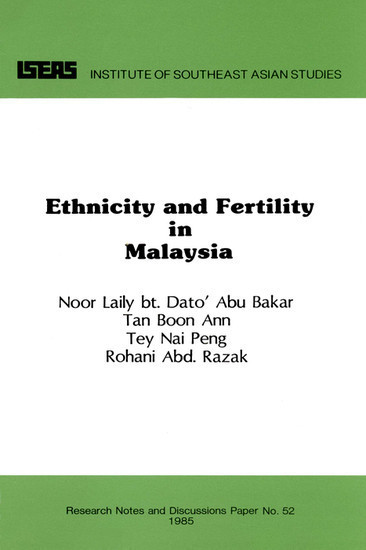 Ethnicity and Fertility in Malaysia main product photo