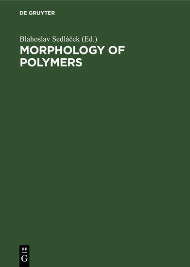 Morphology of Polymers main product photo