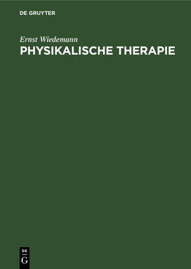 Physikalische Therapie main product photo
