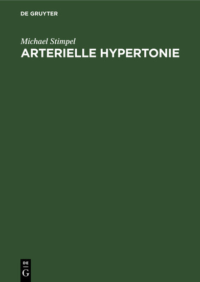 Arterielle Hypertonie main product photo