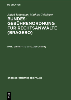 §§  83-130 (6.-12. Abschnitt)
