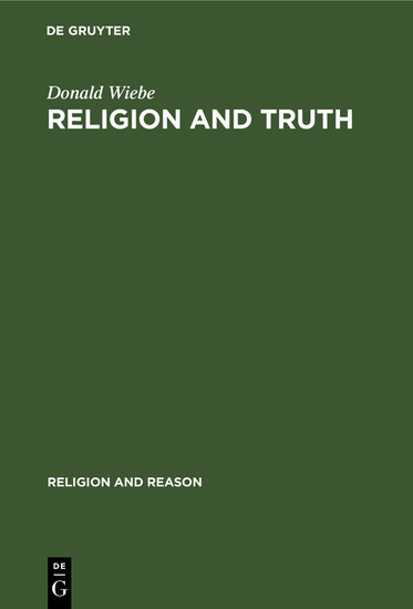 Religion and Truth main product photo