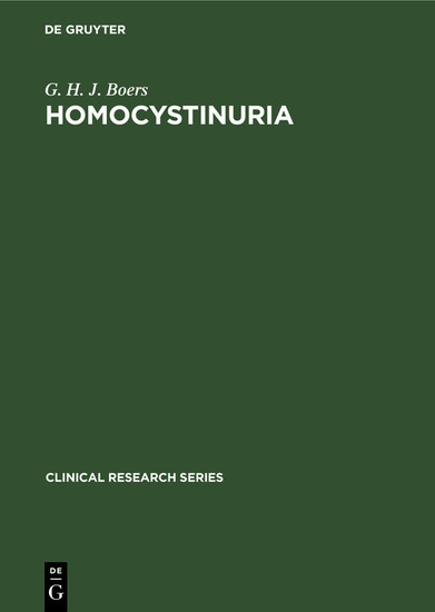 Homocystinuria main product photo