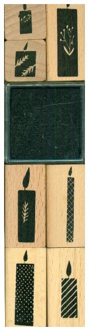 Stempelset, Kerzen, FSC 100% main product photo