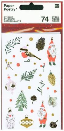 Sticker, Nostalgic Christmas, Classsic, FSC Mix