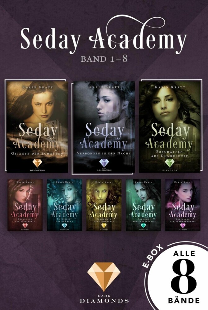 Sammelband der romantischen Fantasy-Serie »Seday Academy« Band 1-8 (Seday Academy) main product photo