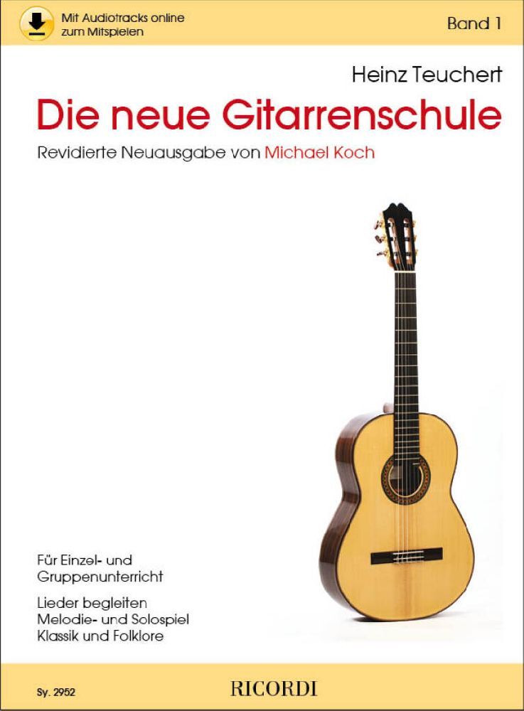Die neue Gitarrenschule, m. Audio-CD. Bd.1 main product photo