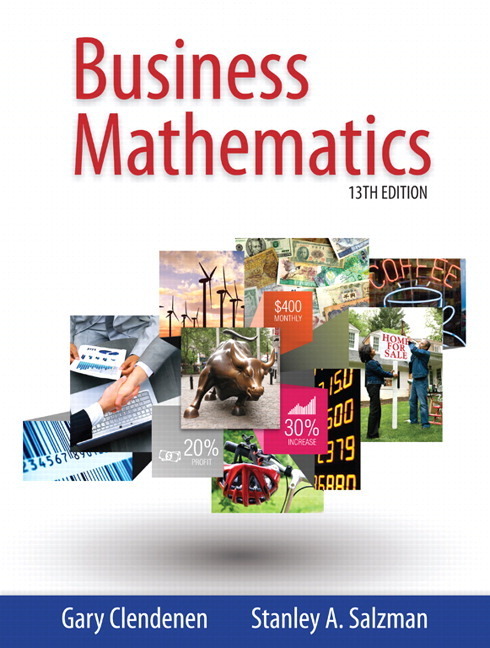 Business Mathematics plus MyMathLab with Pearson eText -- Access Card Package, m. 1 Beilage, m. 1 Online-Zugang; . main product photo