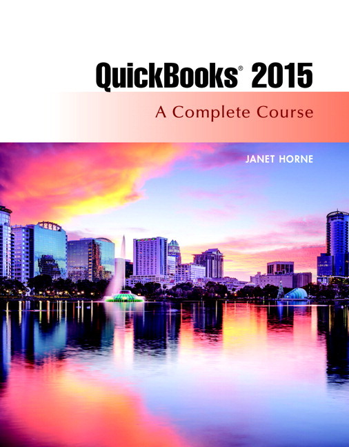 QuickBooks 2015: A Complete Course (Without Software) main product photo
