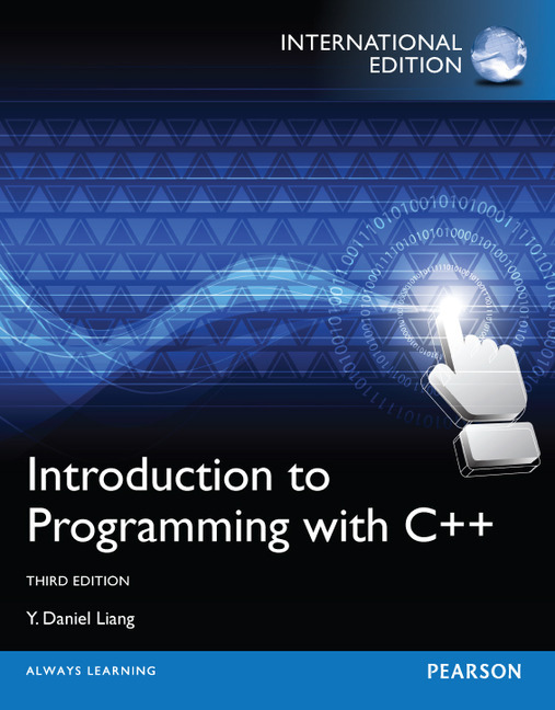 Introduction to Programming with C++,International Edition main product photo