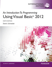 An Introduction to Programming with Visual Basic 2012, International Edition