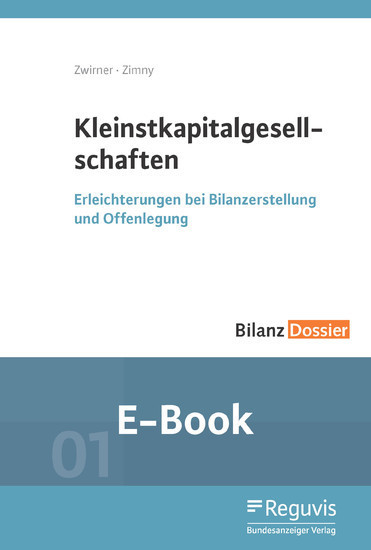 Kleinstkapitalgesellschaften (E-Book) main product photo