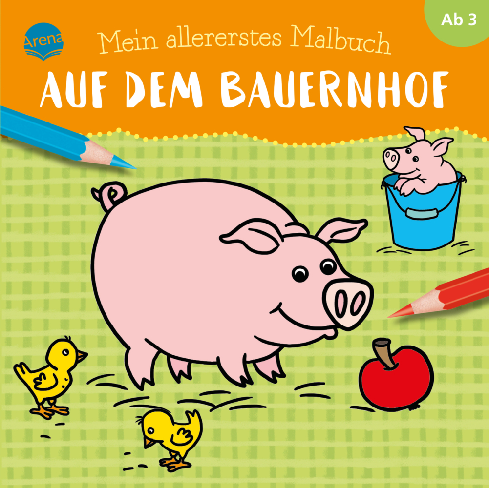 Mein allererstes Malbuch. Auf dem Bauernhof main product photo