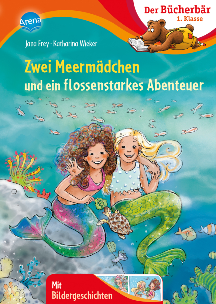 Zwei Meermädchen und ein flossenstarkes Abenteuer main product photo