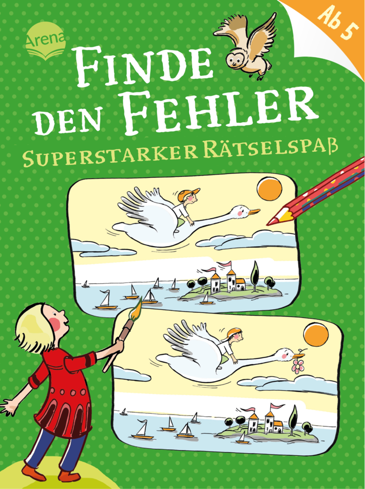 Finde den Fehler. Superstarker Rätselspaß main product photo