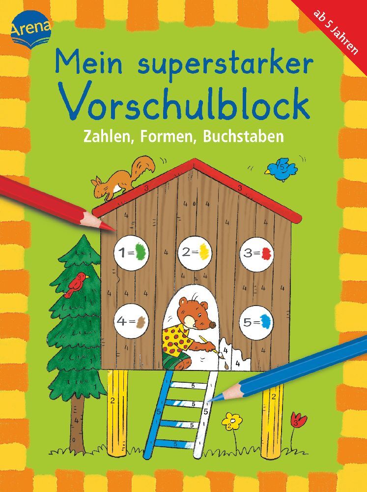 Mein superstarker Vorschulblock. Zahlen, Formen, Buchstaben main product photo