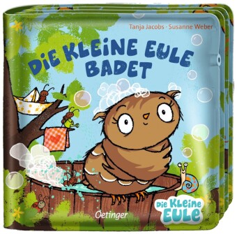 Die kleine Eule badet, Badebuch