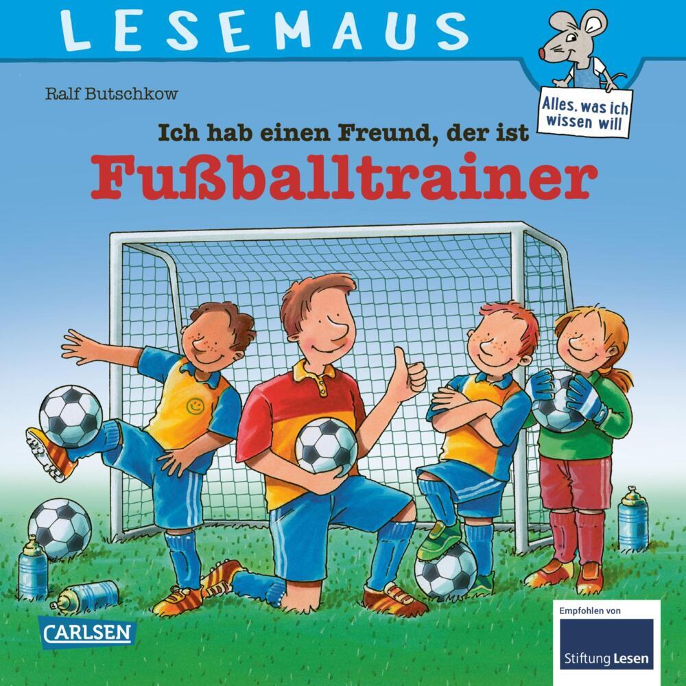 LESEMAUS 102: Ich hab einen Freund, der ist Fußballtrainer main product photo