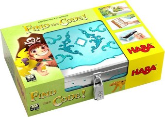 HABA Find the code! Pirateninsel (Kinderspiel)