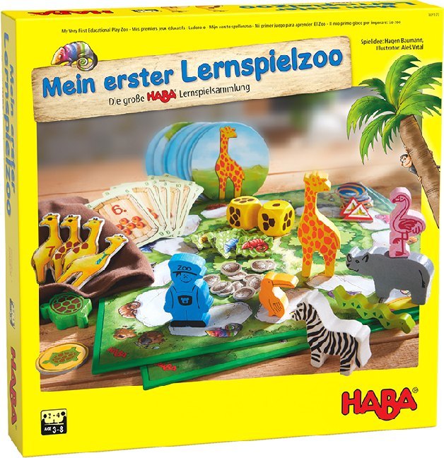 HABA Mein erster Lernspielzoo (Kinderspiel) main product photo