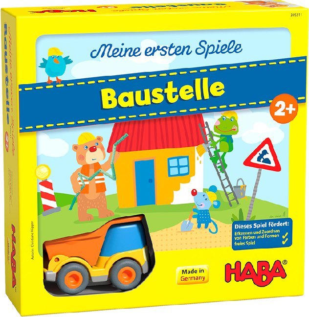 HABA Meine ersten Spiele - Baustelle (Kinderspiel) main product photo