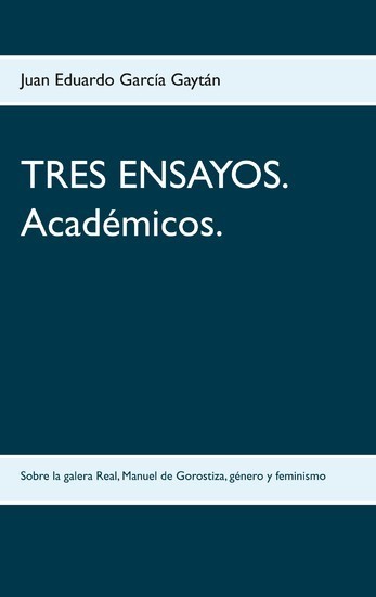 TRES ENSAYOS. Académicos. main product photo