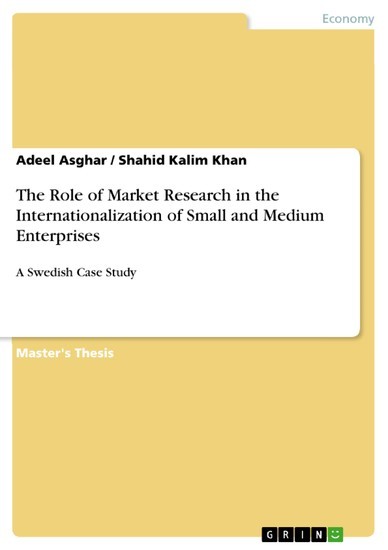 The Role of Market Research in the Internationalization of Small and Medium Enterprises main product photo