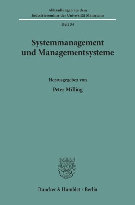 Systemmanagement und Managementsysteme.