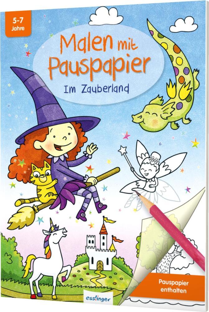 Malen mit Pauspapier: Im Zauberland main product photo