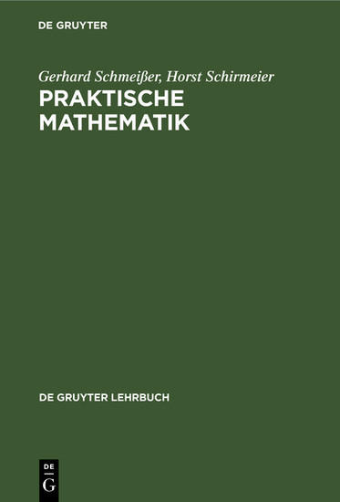 Praktische Mathematik main product photo