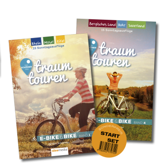 traumtouren E-Bike & Bike Start-Set Rhein, Mosel, Eifel, Sieg, Westerwald, Lahn, 2 Bde.. Bd.1, 3