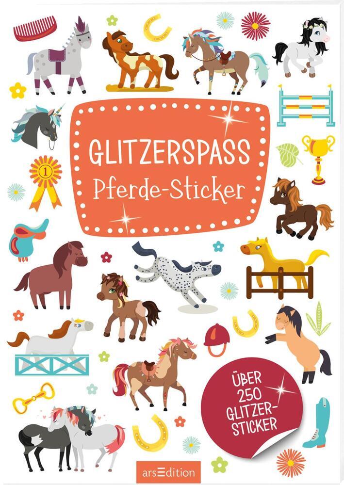 Glitzerspaß - Pferde-Sticker main product photo