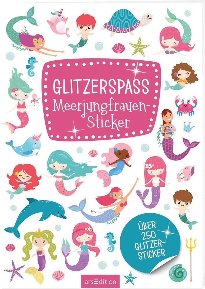 Glitzerspaß - Meerjungfrauen-Sticker main product photo