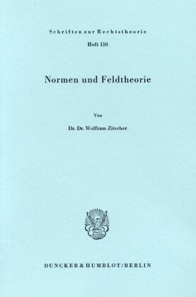 Normen und Feldtheorie.