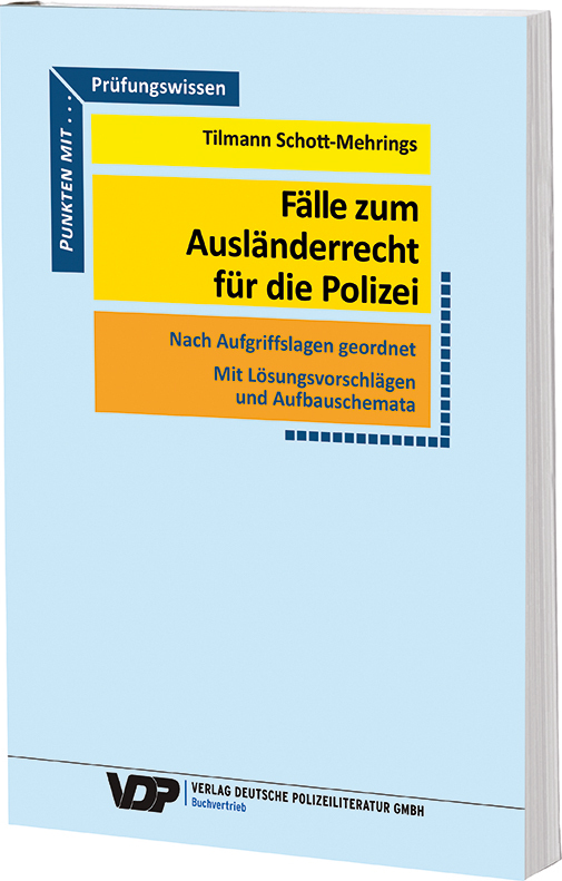 Fälle zum Ausländerrecht für die Polizei main product photo