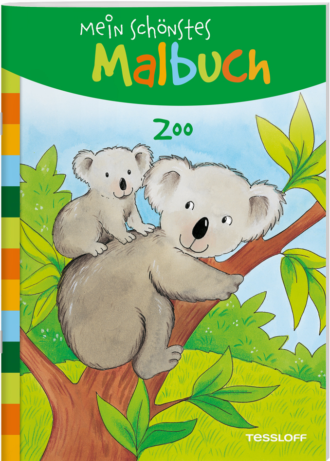 Mein schönstes Malbuch: Zoo main product photo