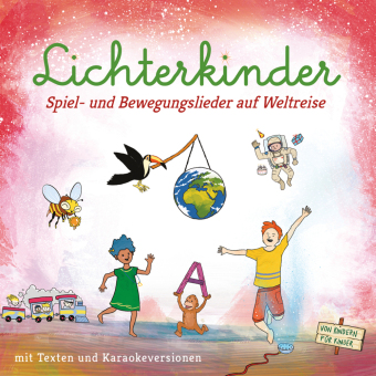 Spiel- und Bewegungslieder auf Weltreise, 1 Audio-CD